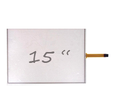 TS150A4B01 15 inch 4 wire resistive touch panel
